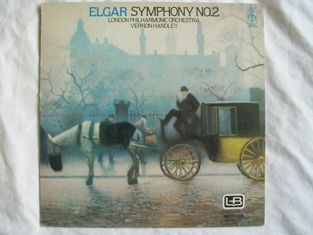 Symphony No. 2 In E Flat, Op. 63 Elgar* - London Philharmonic Orchestra, The, Vernon Handley LP