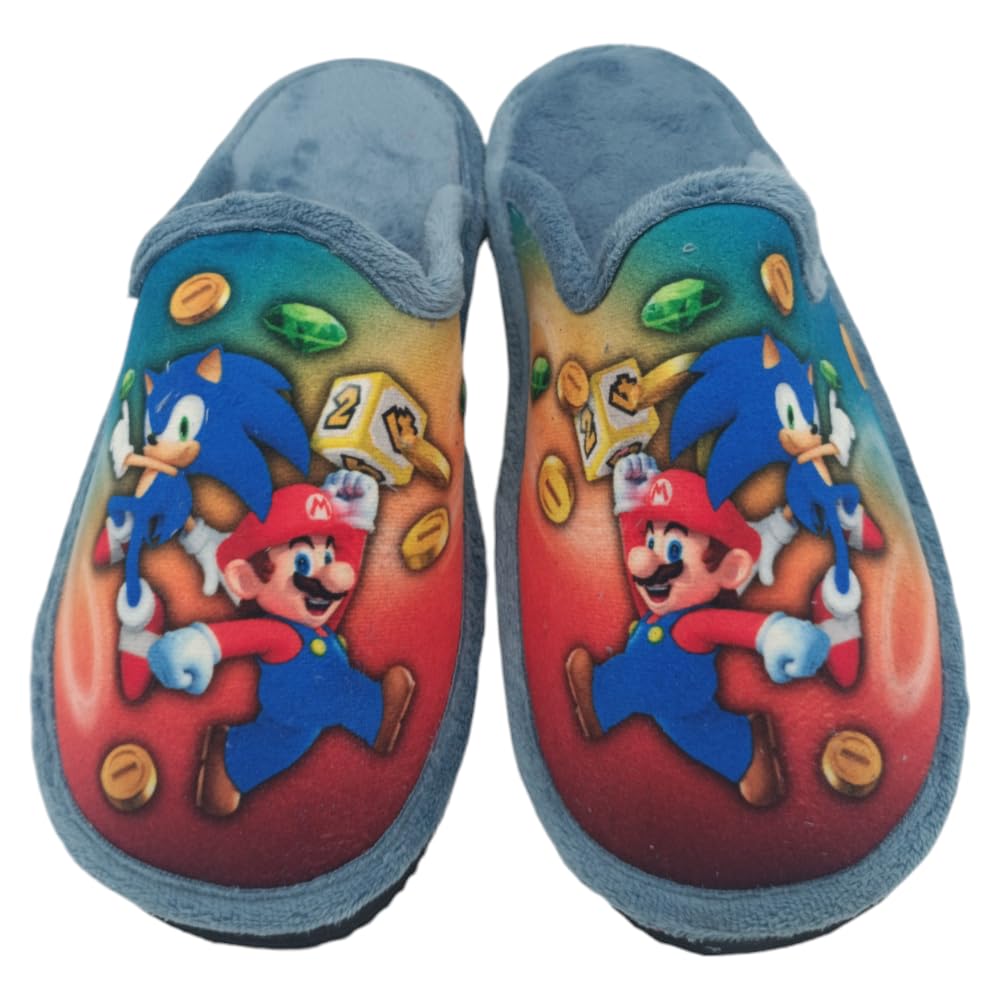 Zapatillas de Casa para Niños, Destalonada, Confort, Ligera