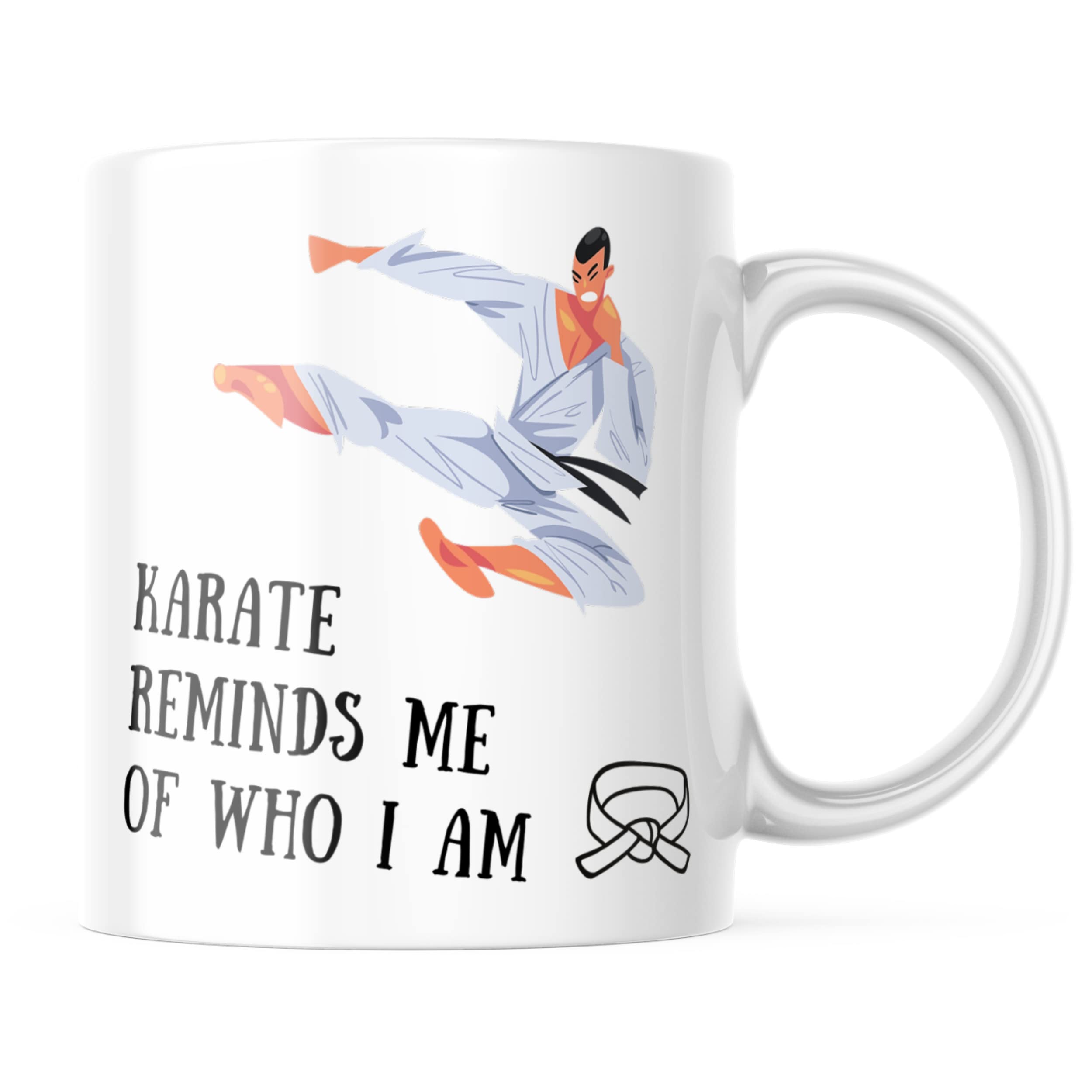 Personalized Custom Karate Mug - Fun Novelty Gifts for Karate 