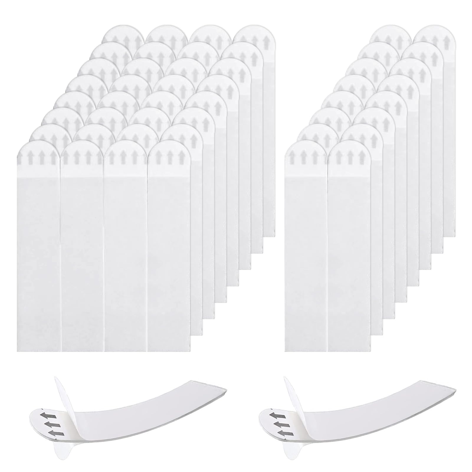 48 Pcs Heavy Duty Adhesive Damage-Free Picture Frame Hanging Strips