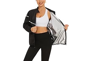LAZAWG Sauna Jacket for Women: Your Sweat-Enhancing Workout Buddy
