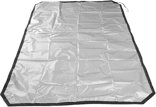 Dpofirs Water Proof Car Roof Bag Rooftop Carrier, 210D Silver Coated Oxford Cloth (170 * 145cm)