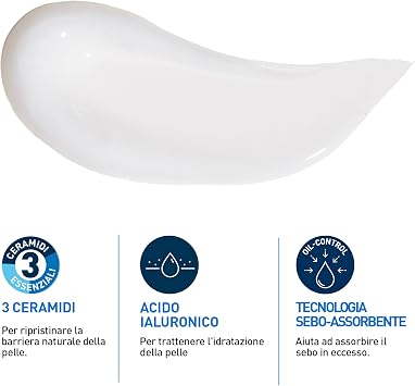 CeraVe, Oil Control Gel, Moisturizer, Combination to Oily Skin, 53 ml