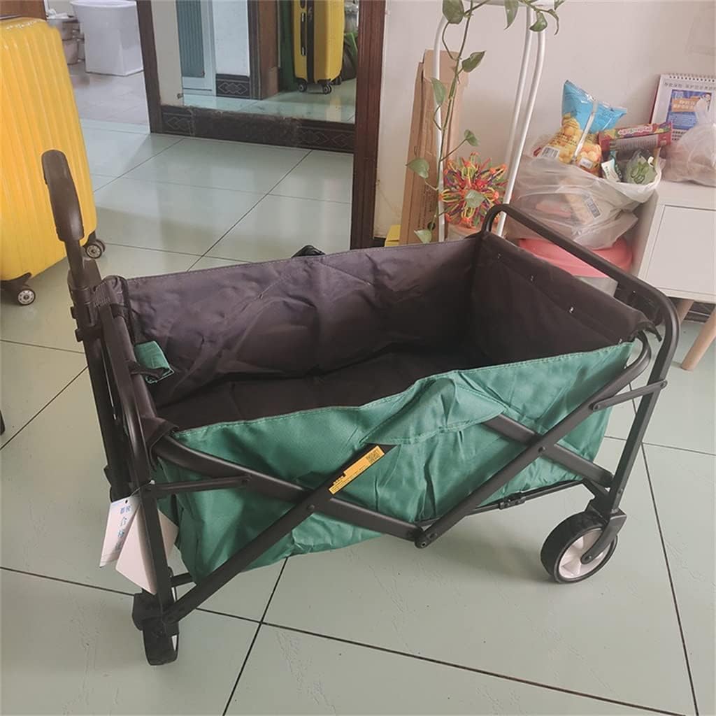 Wagon Cart Beach Wagon Garden Wagon Portable Garden Carts Camping Wagon Beach Cart Folding Cart with Wheels Outdoor Shopping Carts Camping Fishing Trolley Grocery Wagon U
