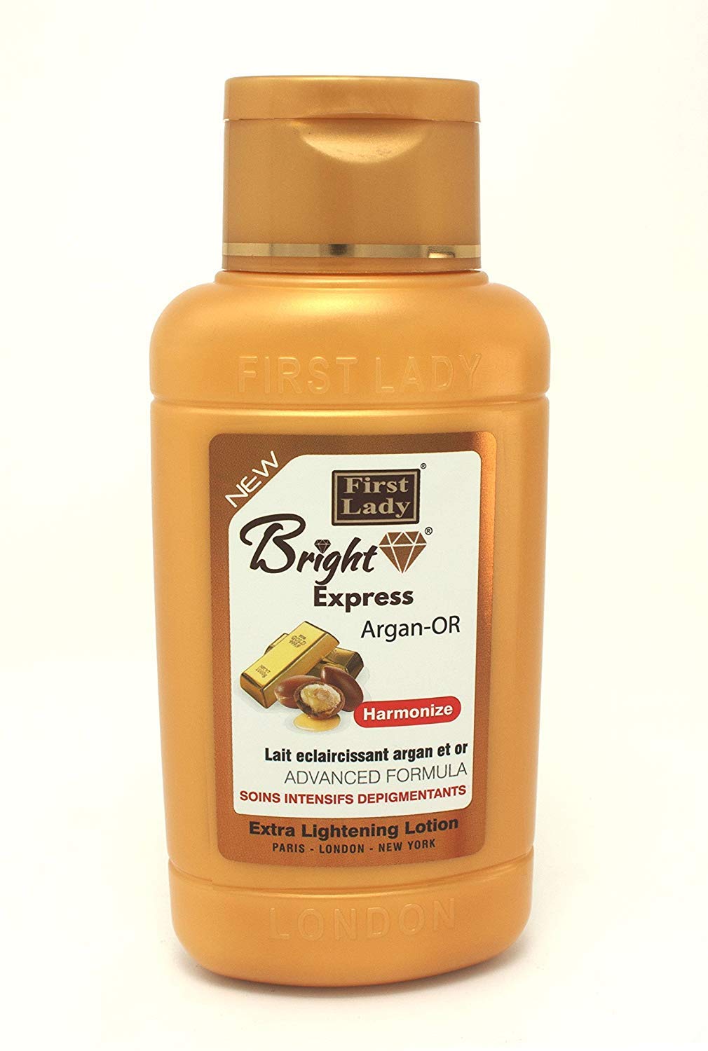 Bright Express Argan OR Gold Extra Skin Brightening Lotion 500ml - with Kojic Acid for dark spots