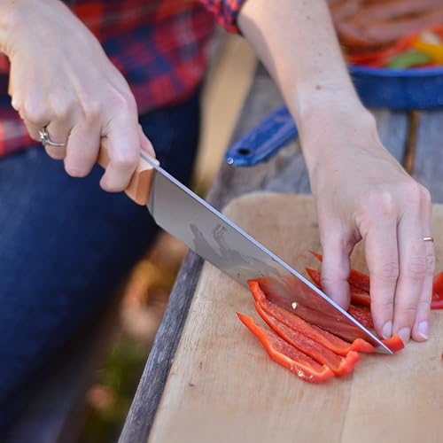 Miniatura 7 de Opinel Cuchillo de chef de acero inoxidable paralelo