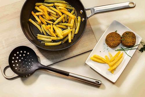 Miniatura 6 de ARCOS Skimmer profesional. Mango y cuerpo de acero inoxidable. Resistente al calor hasta 240C. Apto para lavavajillas. Color negro