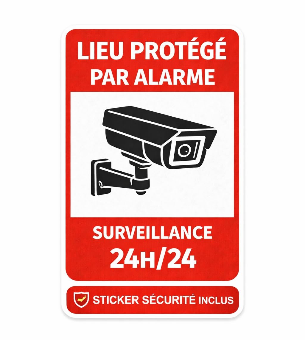 KIT Expert - Alarme sans Fil puissante prêt à Poser - 2 sirène déportée 120db - idéal Appartement Garage Box Cave sous Sol