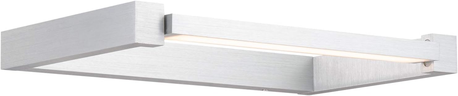 WAC Lighting dweLED, Lune 17in LED Adjustable Picture Light 3000K in Brushed Aluminum