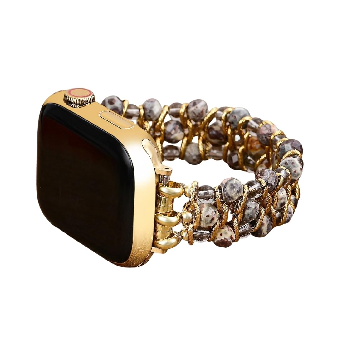 Cape Diablo Compatible With Apple Watch Band for Women - Handmade Braided Strap - 49mm 46mm 45mm 44mm