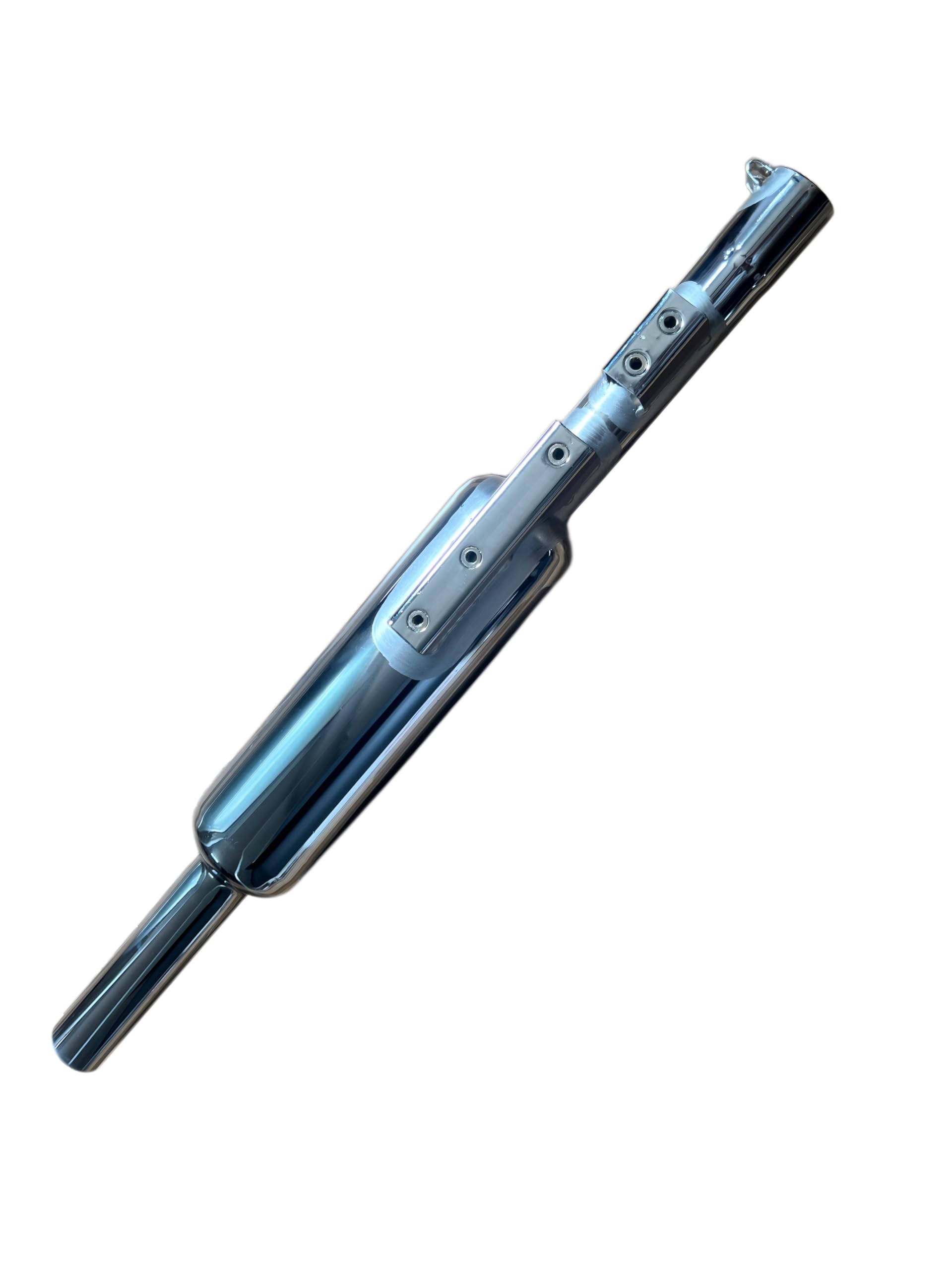 SILMAN Bullet Electra UCE Long Silencer – Chrome Finish Exhaust for Bullet (Heavy Duty, Stylish Sound) (CHROME FINISH)-image-45