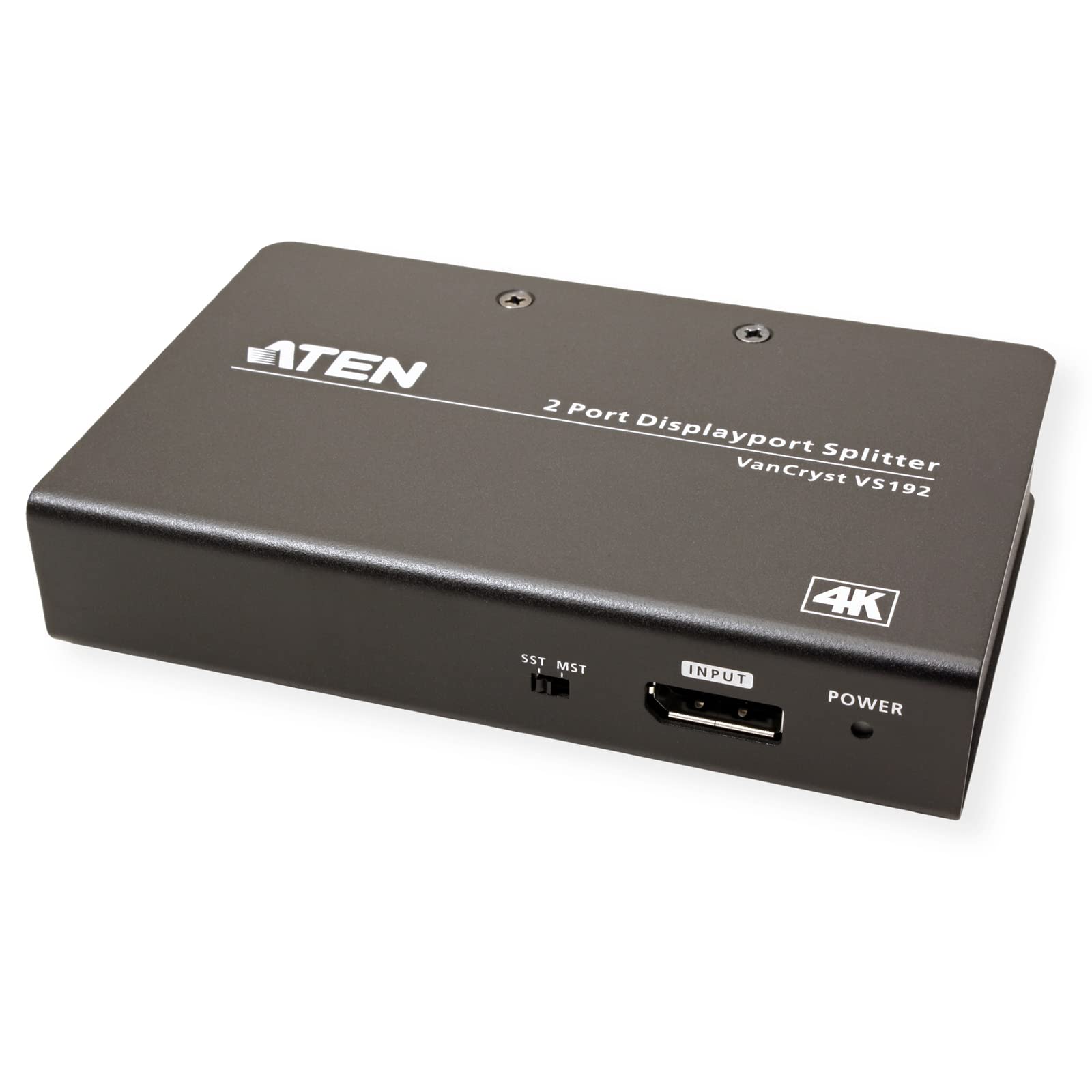 Image secondaire de ATEN True VS192 Répartiteur DisplayPort 4K 2 Ports, 4096 x 2160/3840 x 2160 @ 60 Hz, Prend en Charge Le Mode MST/Extend et Le Mo