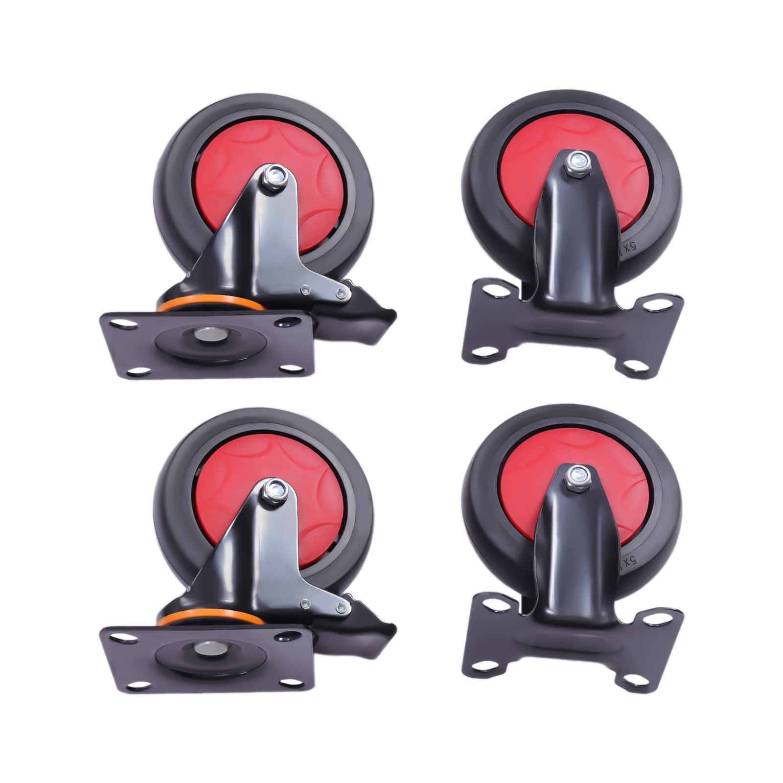 Chariot de transport pliable - Charge maximale : 400 kg - Avec poignée - Avec revêtement antidérapant