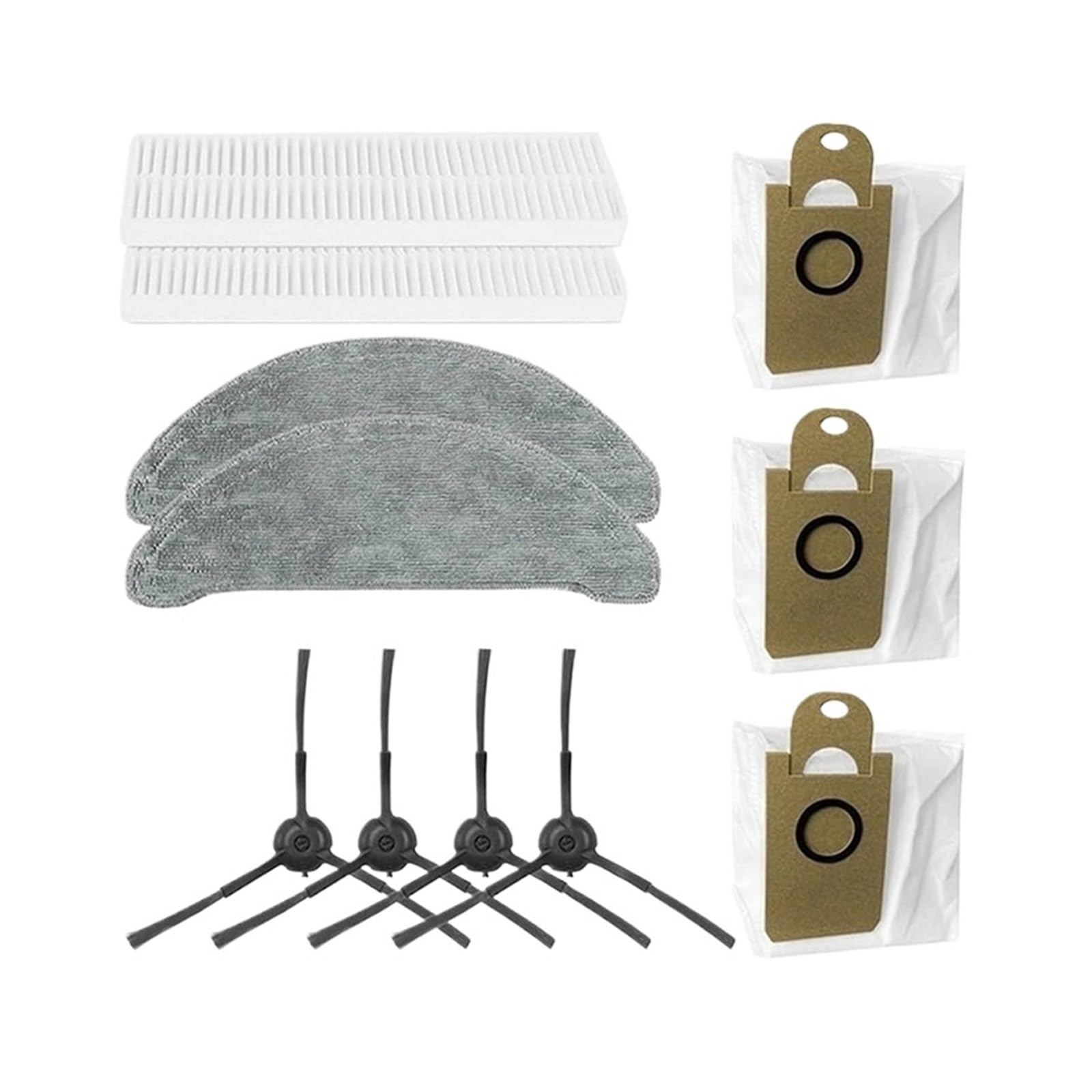 Filtre brosse latérale IMOU RVL11A tambour et tampon de nettoyage pour aspirateur