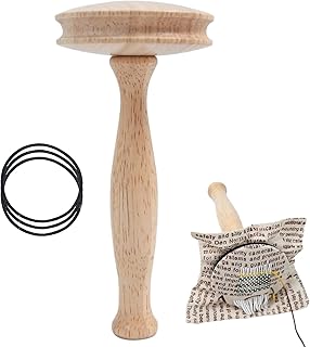 DIY Darning Machine - 14.5*7*7cm Smooth Wooden Mushrooms Darner, Weaving Mending Repair Equipment, Darning Machine Weaving Mending Repair Tool | Professional Garment Repairing Tool for Clothes Mend