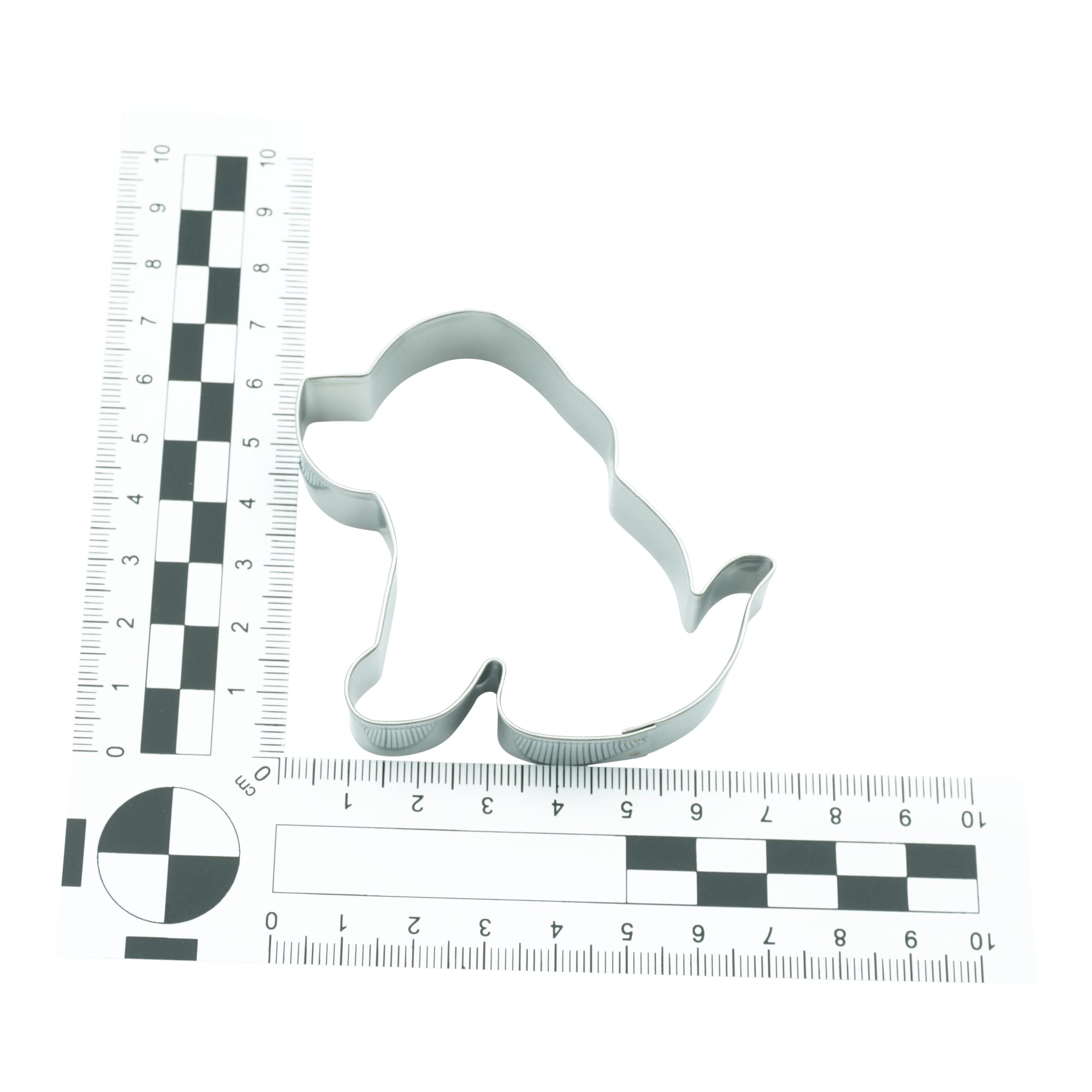 Stampino Per Biscotti A Forma Di Cane – Acciaio Inox – Larghezza 11 Cm, Spessore 2 Cm - 3