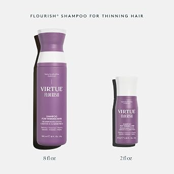 Virtue Flourish Hair Growth Shampoo for Thinning Hair, Volumising