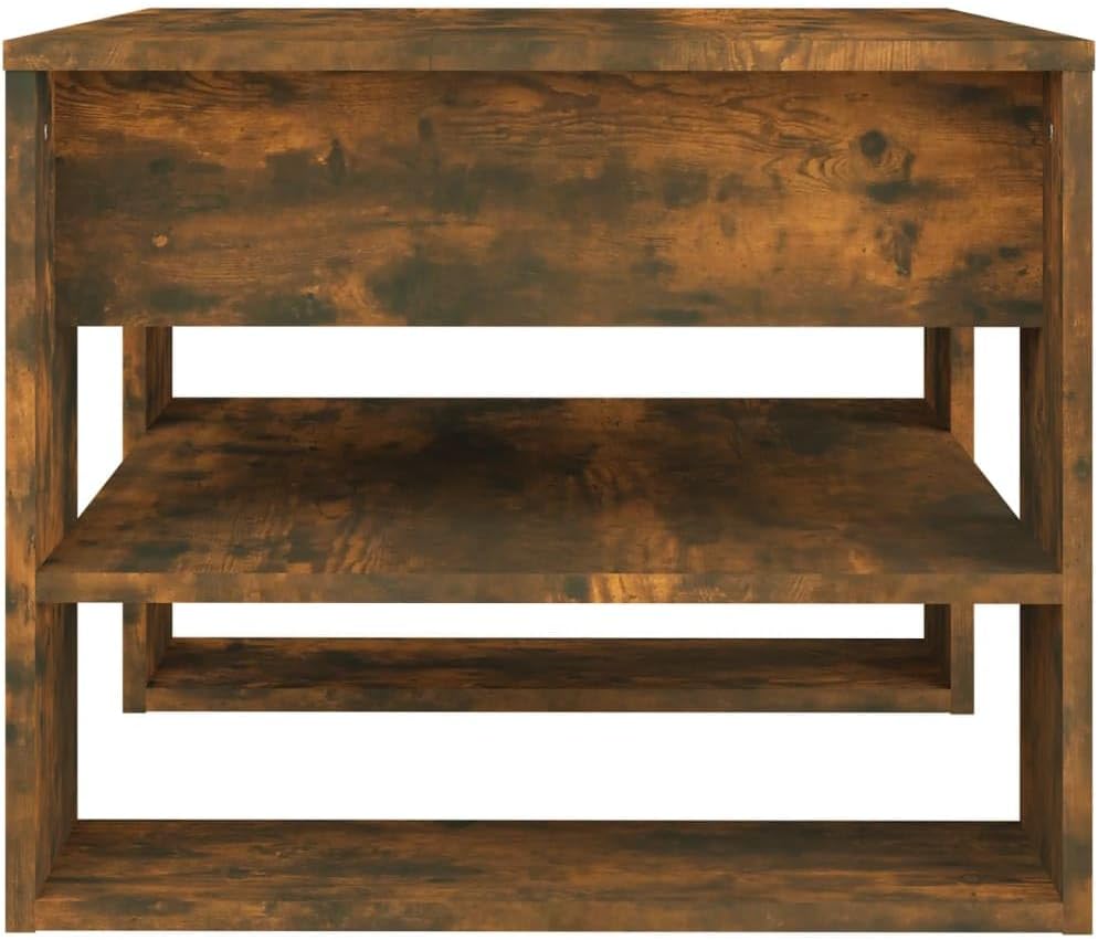 vidaXL Chic Coffee Table for Small Spaces, Modern Design, Sturdy Wood Finish, Perfect Accent for Your Living Room