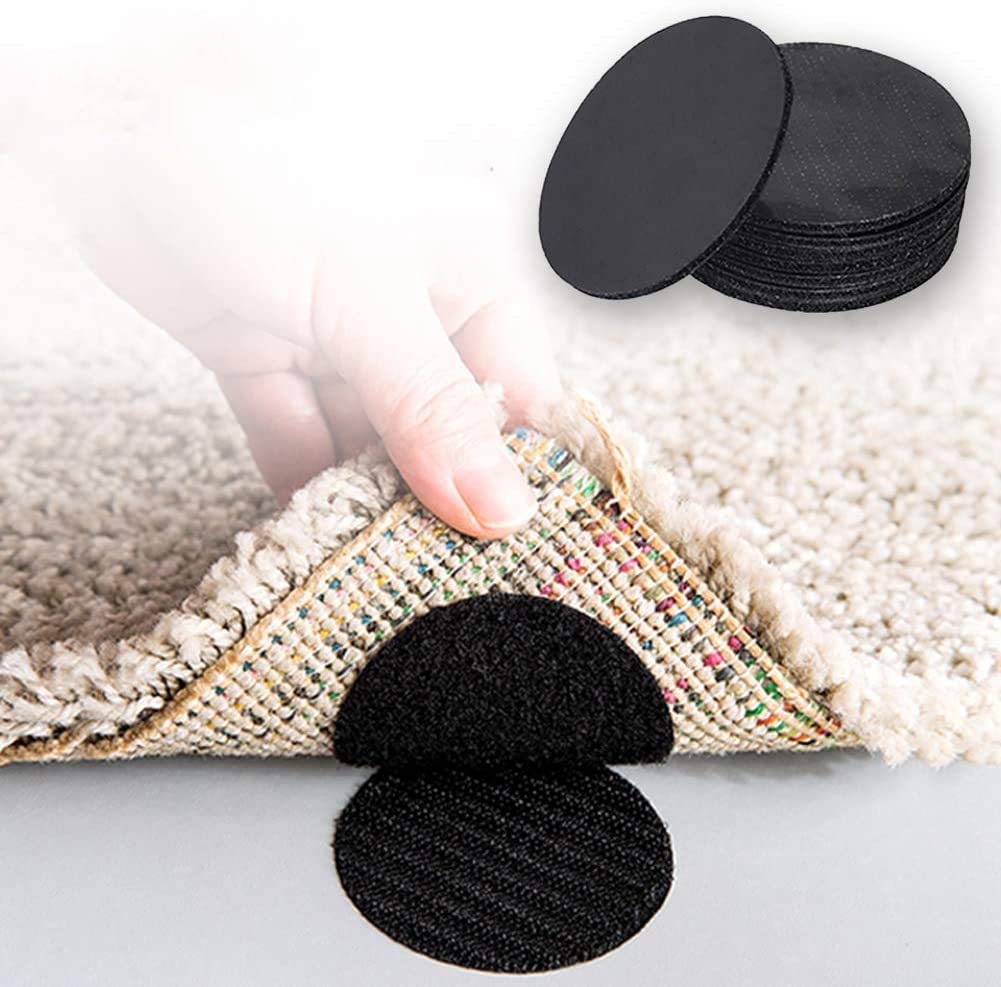bedsheet lock clips bed sheet fixing clip for bedding sheets, mattress, sofa, couch, carpet 20 pcs sticky hook strap, black