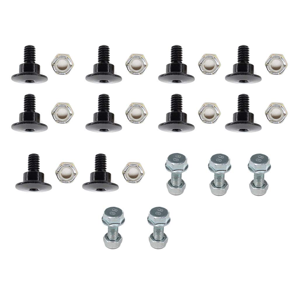 Kit boulons et écrous Toro CCR2450 CCR3650 pour palettes de déneigeuse 136-7182