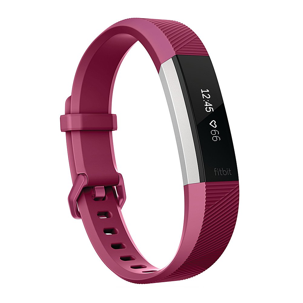 Fitbit Alta HR Fitness Wristband with Heart Rate Tracker - Fuchsia (S)