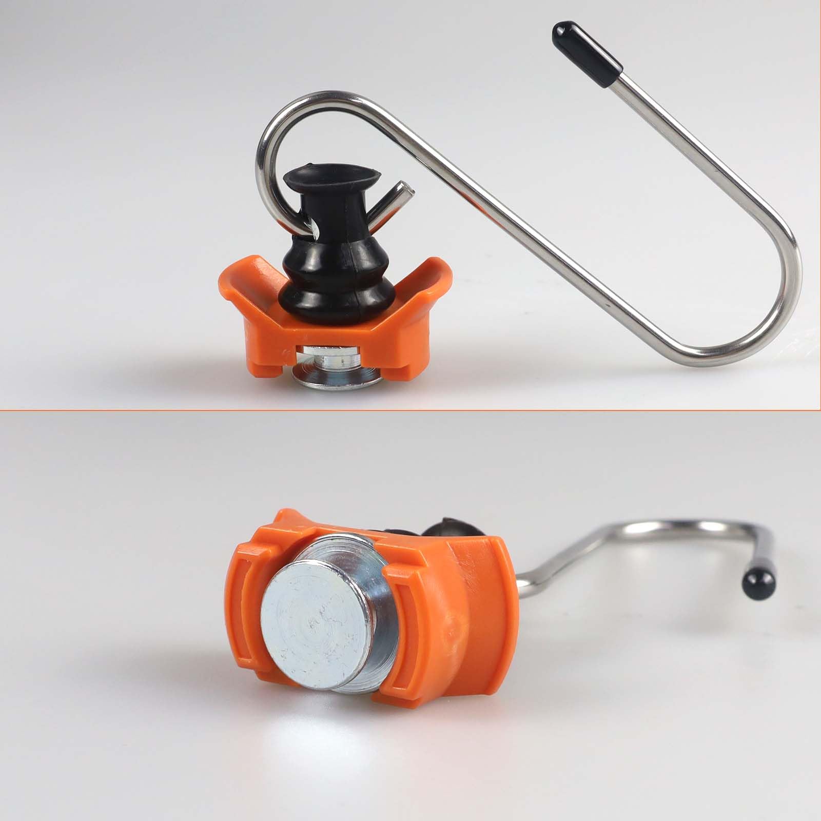 10 Ganci Per Binario Aereo Da 800 Kg - Raccordi Terminali Per Fermacarico, Acciaio Inox - Foto 6