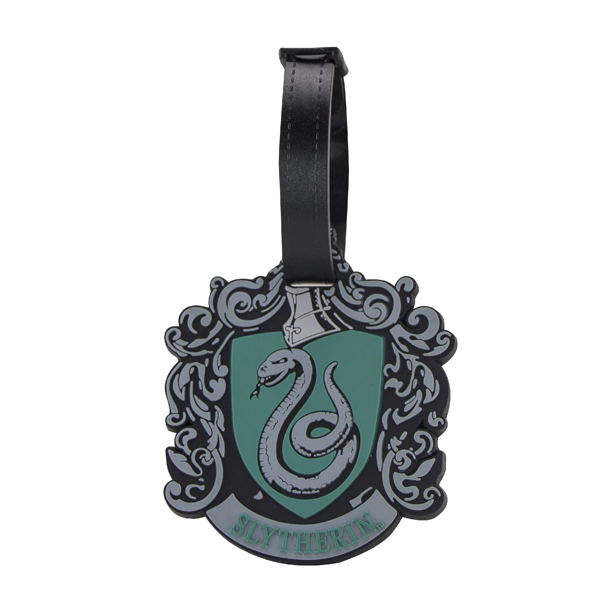 Cinereplicas Harry Potter Slytherin Travel Suitcase ID Luggage Tag and Suitcase Label