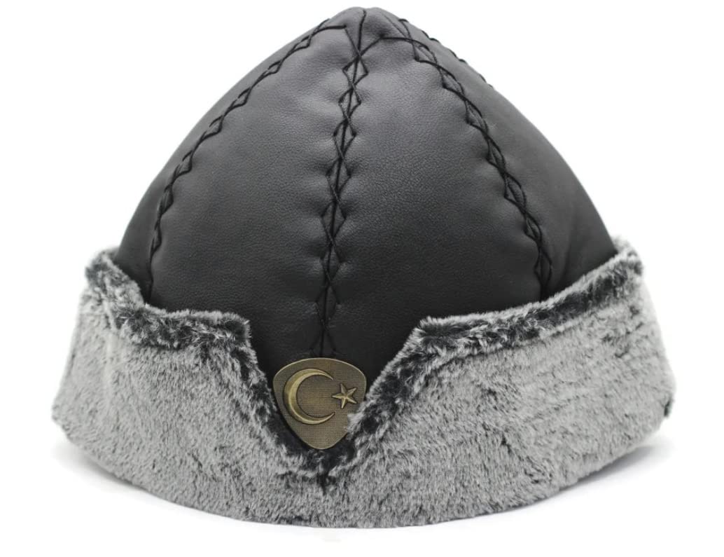Buy Turkish Dirilis Ertugrul Ottoman Kayi Bork Hat Dirilis Fur Leather