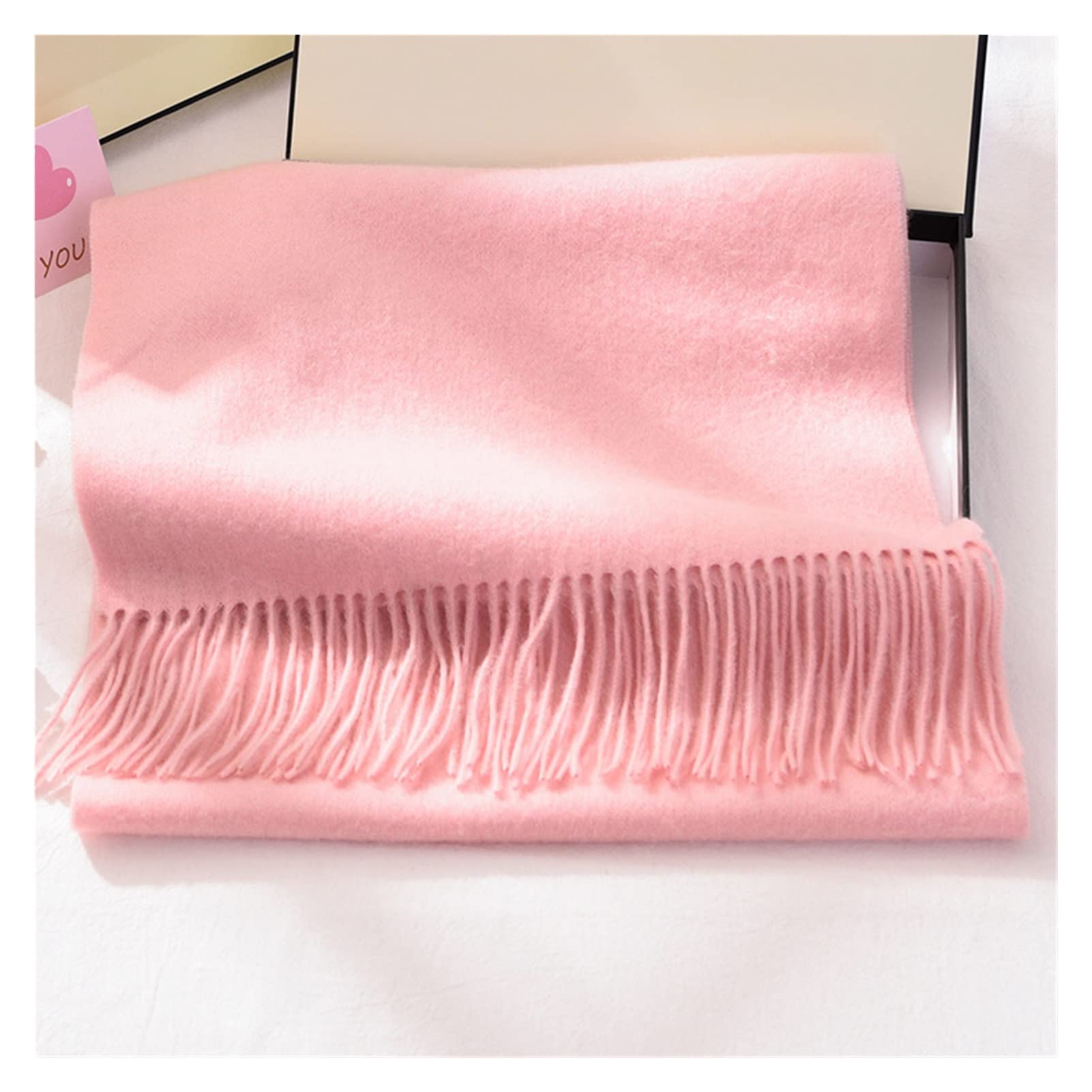 Foulard Donna Donne Sciarpa Invernale Cashmere Feeling Pashmina Scialle Involucri Morbidi Coperta Calda Sciarpe For Le Donne Sciarpa Con Sciarpe Nappa For Signore Sciarpa Unisex