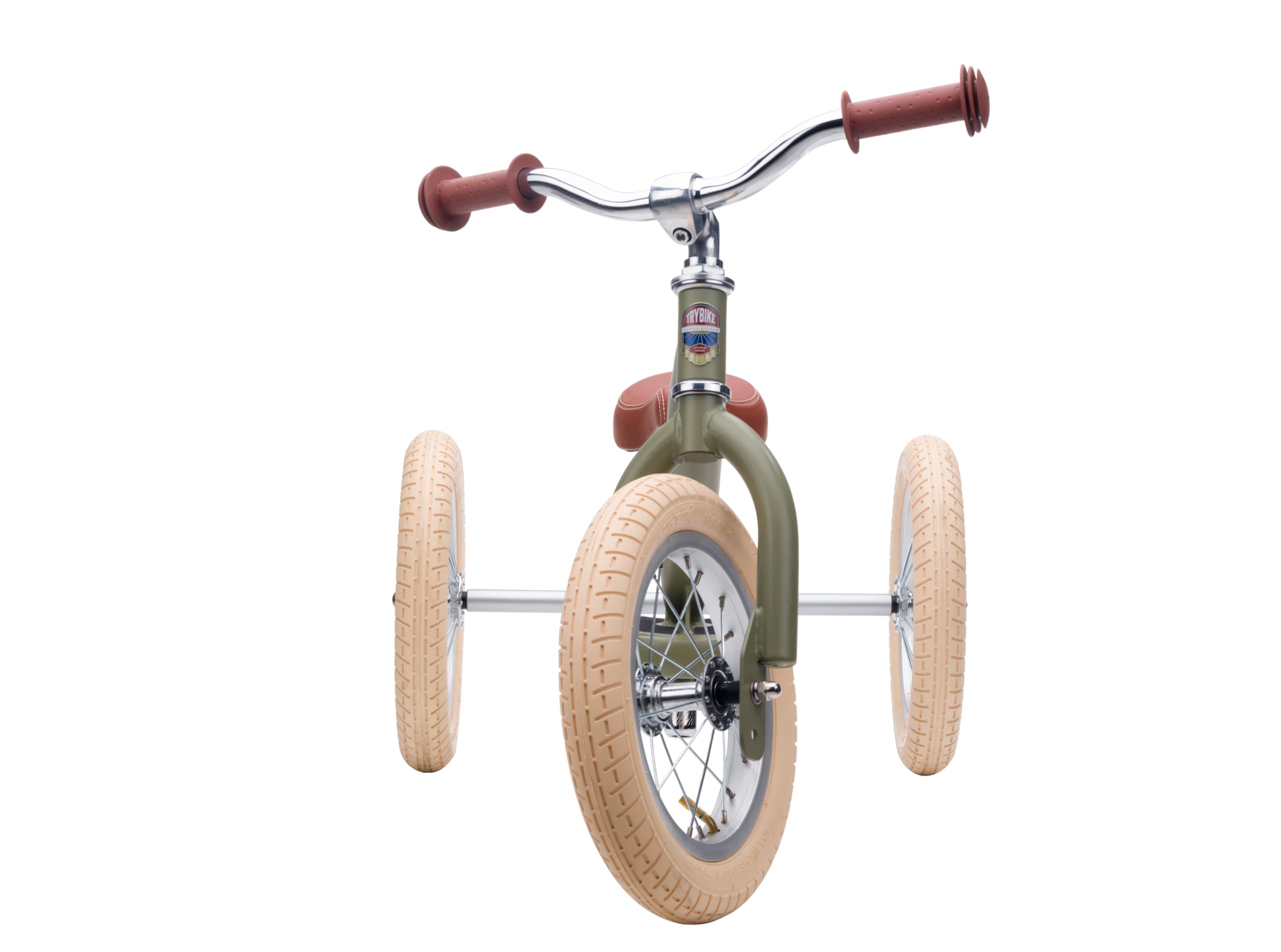 Trybike compatible - 2 Wheel Steel, Vintage Green