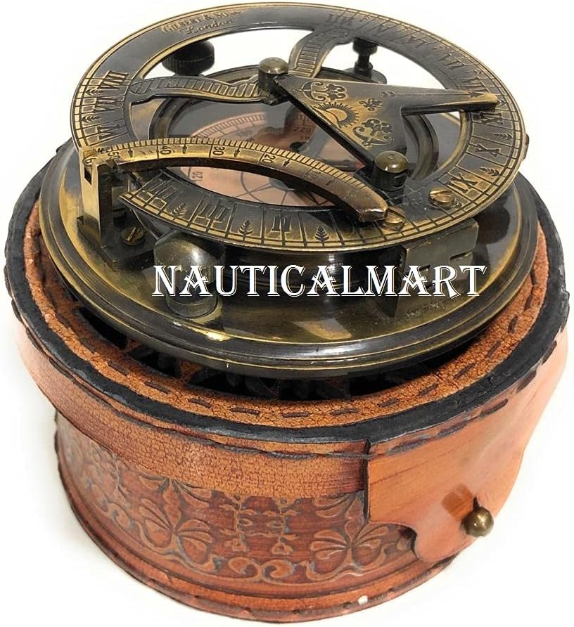 Sundial Compass Gilbert & Sons Vintage Marine Gift Item