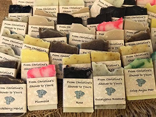Suds By Stacy and More 75 Pack of Essential Oil Variety Sampler Soaps