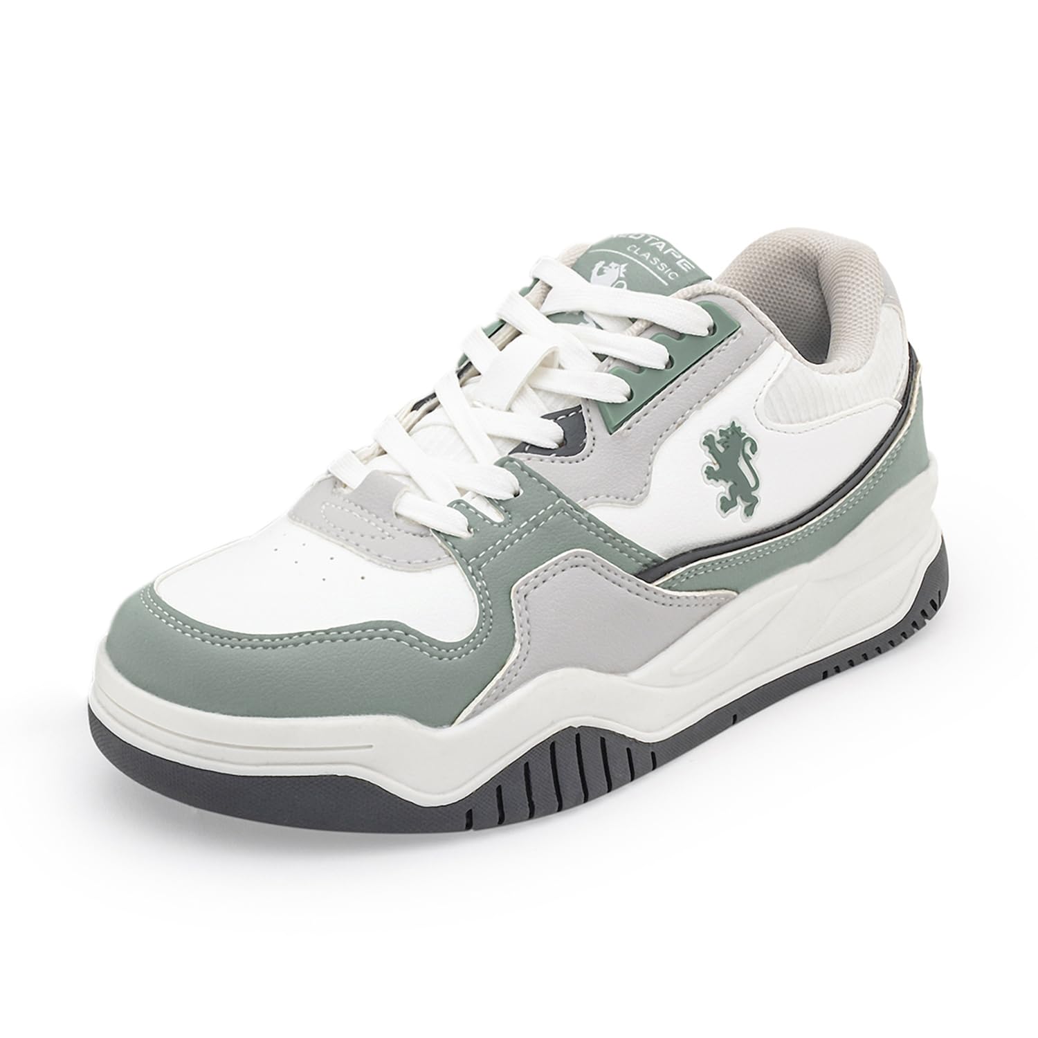 Red Tape Women’s Stylish Chunky Platform Casual Fashion Sneakers, Comfortable Low-Top Lace-Up Shoes with Cushioned Insole, Non-Slip Outsole, Ideal for