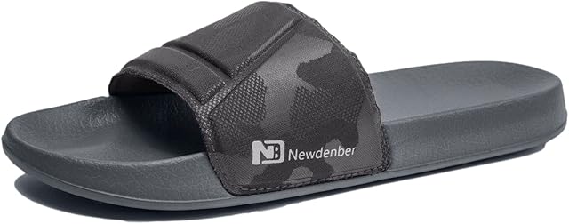NewDenBer NDB Men's Slide EVA Open Toe Sandals