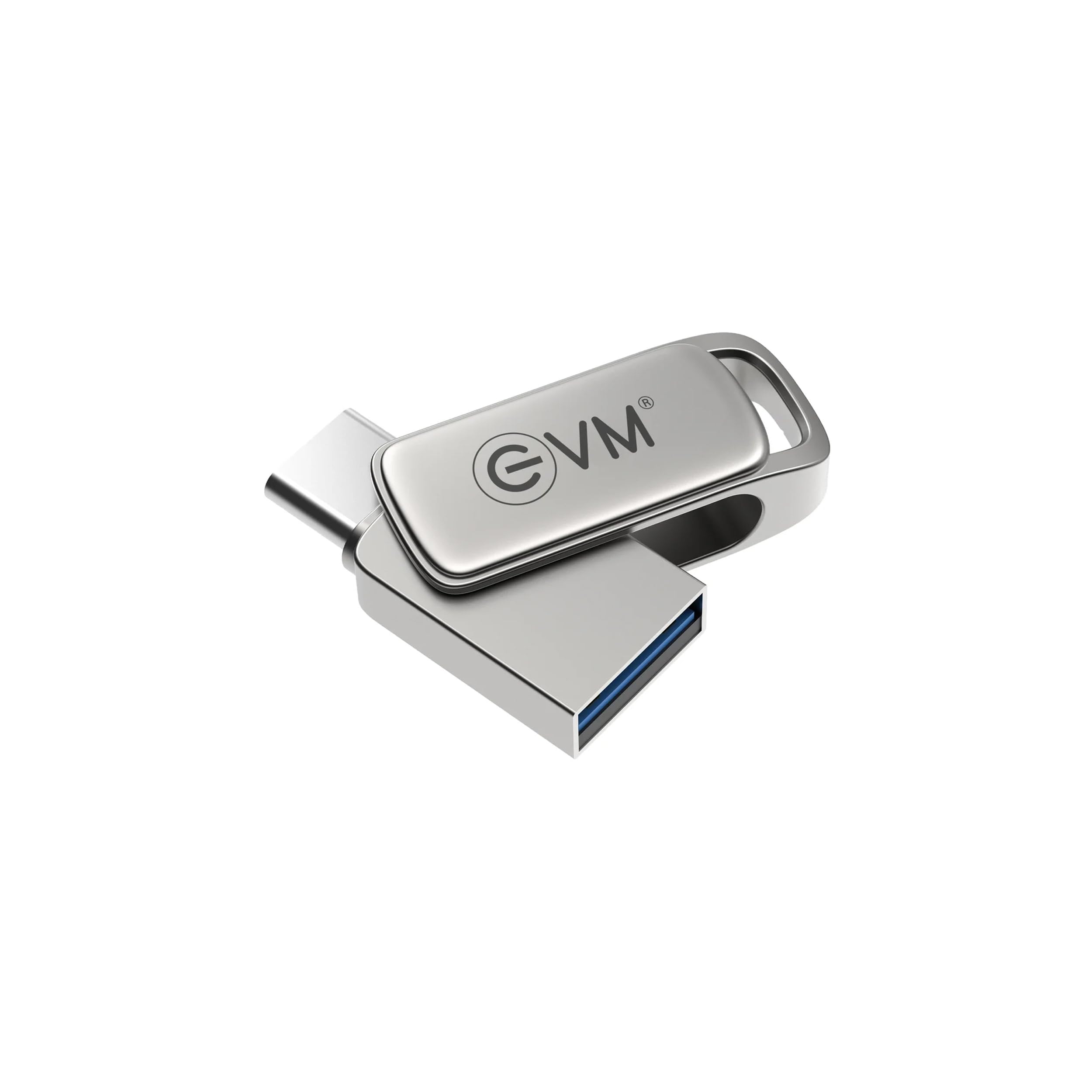 EVM 64GB Elite Nano Plus Type C OTG 3.2 Gen 1 Pendrive - 120 MB/s Read - Shockproof Metal Casing - 10 Years Warranty (EEPOT/64GB)
