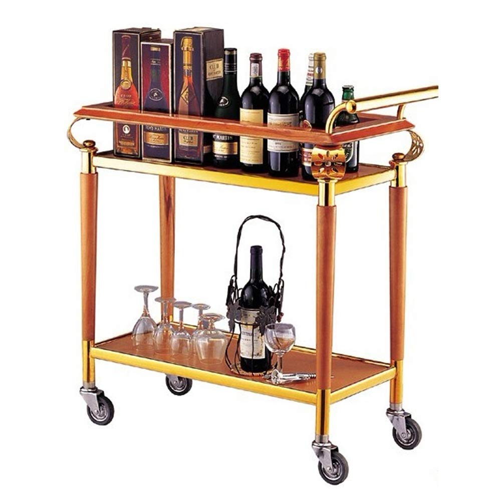 Buy Sumferkyhhome Serving Trolleys Serving Cart 2 Tier Rolling Car Bar