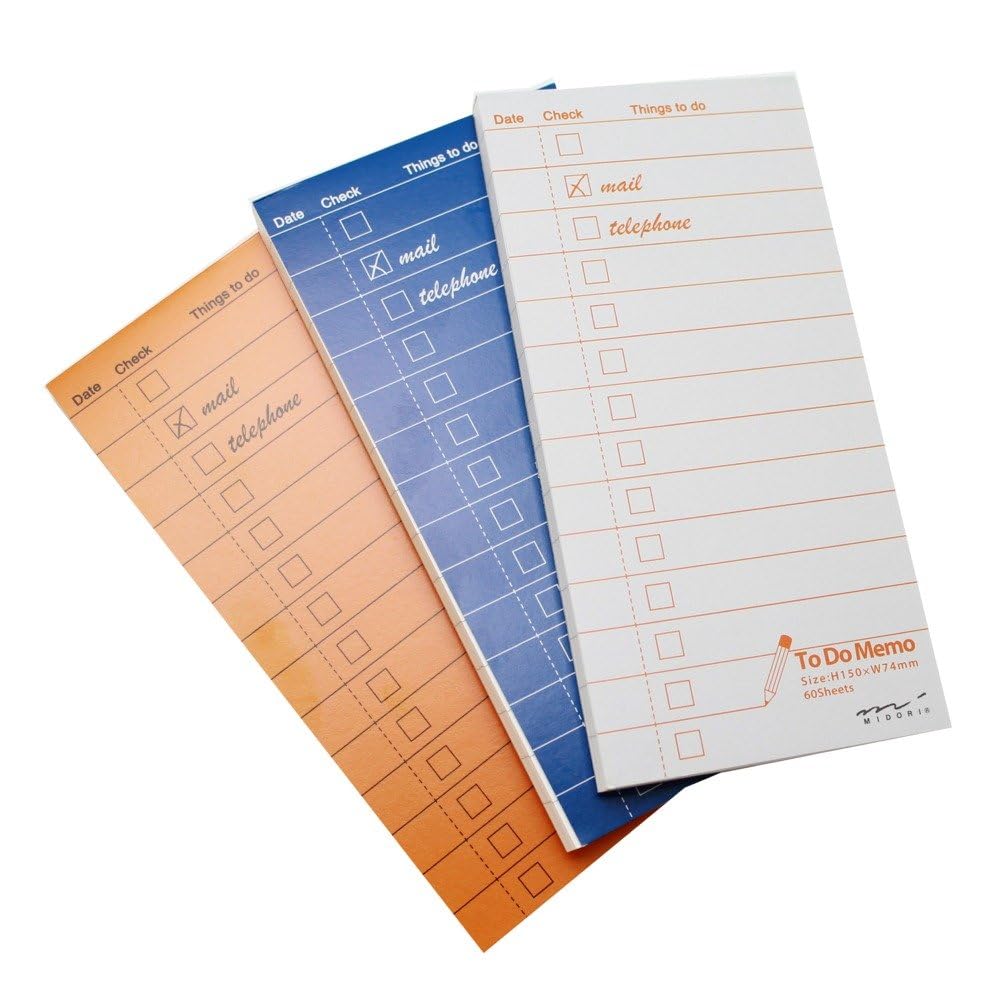 Amazon.co.jp: 【2個セット】ミドリ メモ ToDoリスト やることリスト