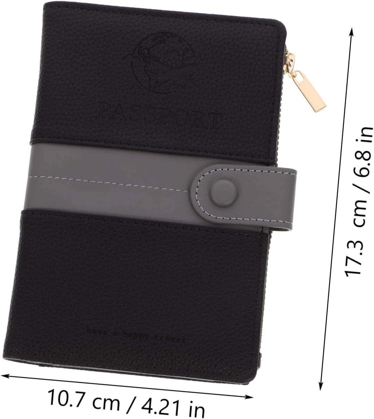 Passport Holder Travel Wallet Rfid Blocking Passport Protector Cover Card Holder for Outdoor Use Waterproof Document Organizer for Men Women image 2