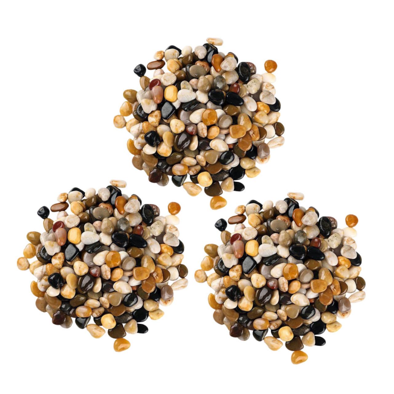 Toyvian Natural Stones for Aquarium Plant Decoration of Decorative Pebbles for Fish Tanks Landscaping Unique Craftsmanship for Stunning Displays