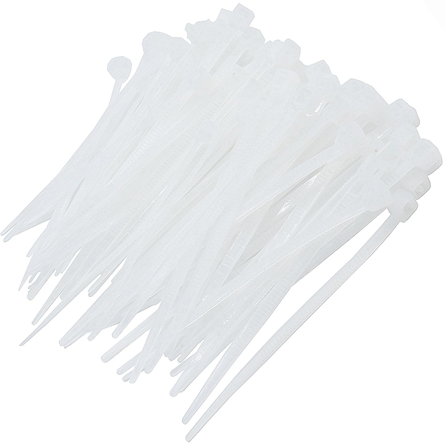 Cable Zip Ties - 100 Pack, Strong & Durable -8 Cable Zip Ties - 100 Pack, Strong & Durable -8