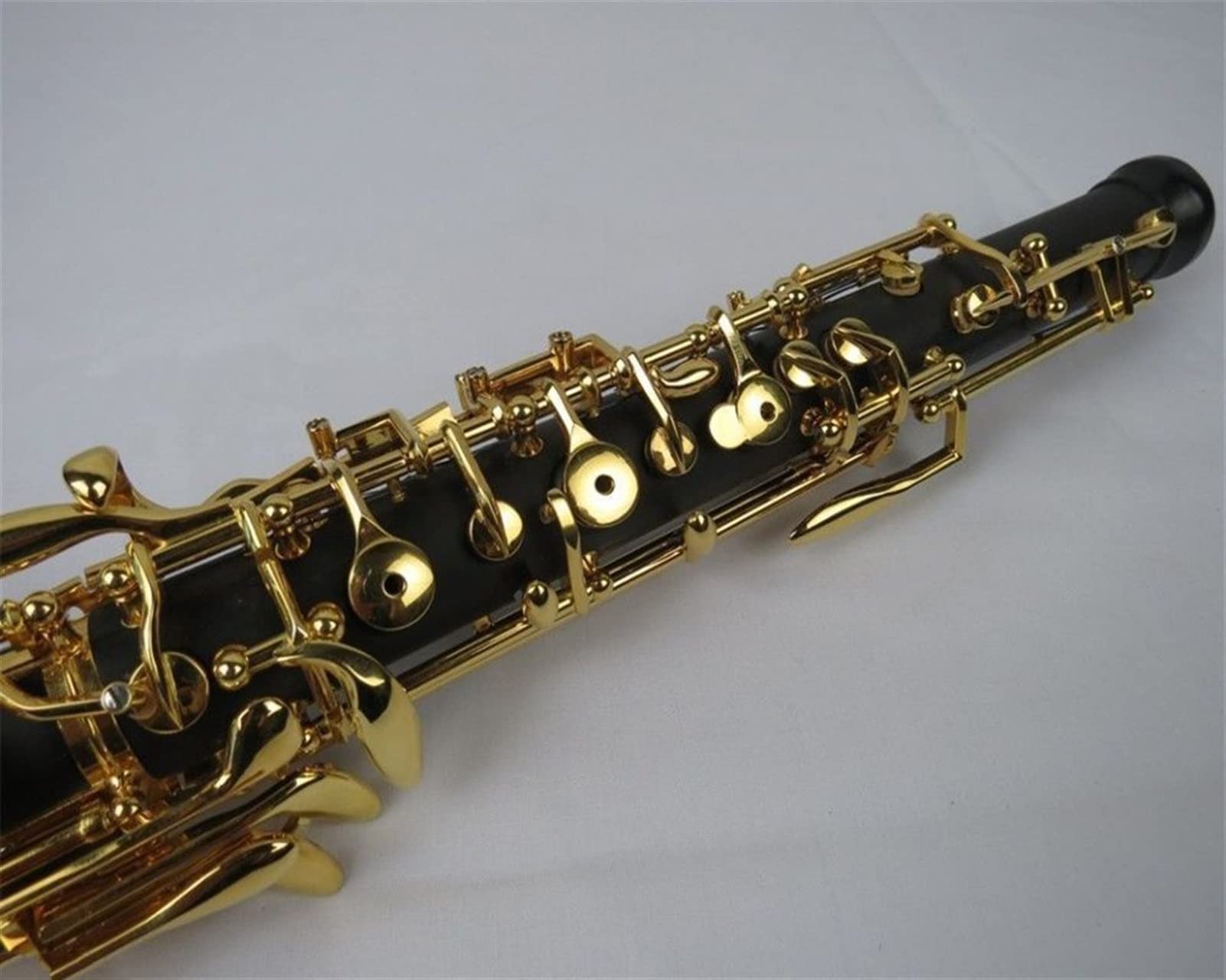 Strumento Oboe Concerto in Legno Composito Semiautomatico per Il Tasto Oboe Oro-placcatura Chiave C Principiante di Oboe