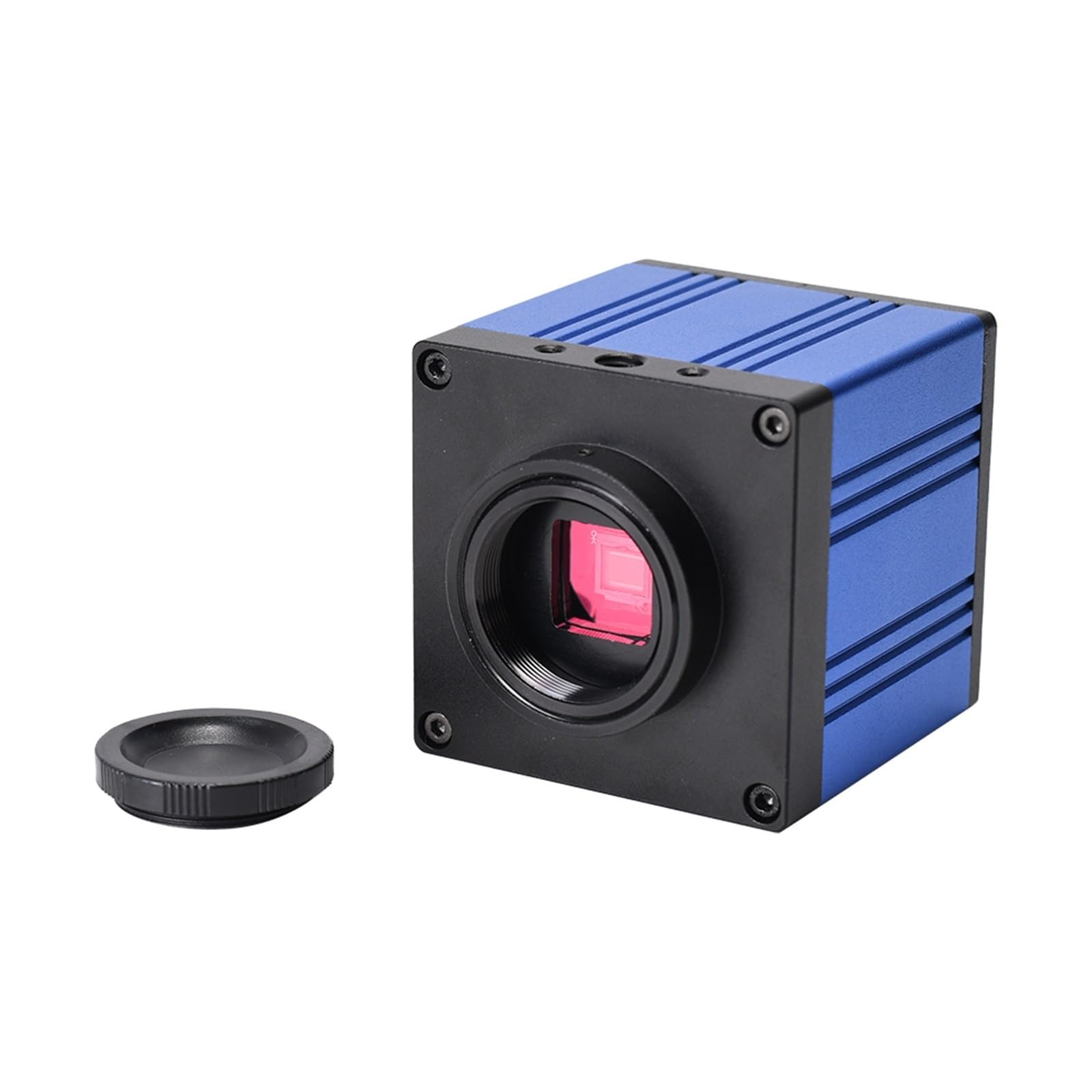 Microscopio Digitale Elettronico Industriale da 51 MP 2K Hdmi USB con Obiettivo 130X E Supporto, Microscopio Elettronico Industriale per Riparazione di Telefoni E Saldatu,Full Kit
