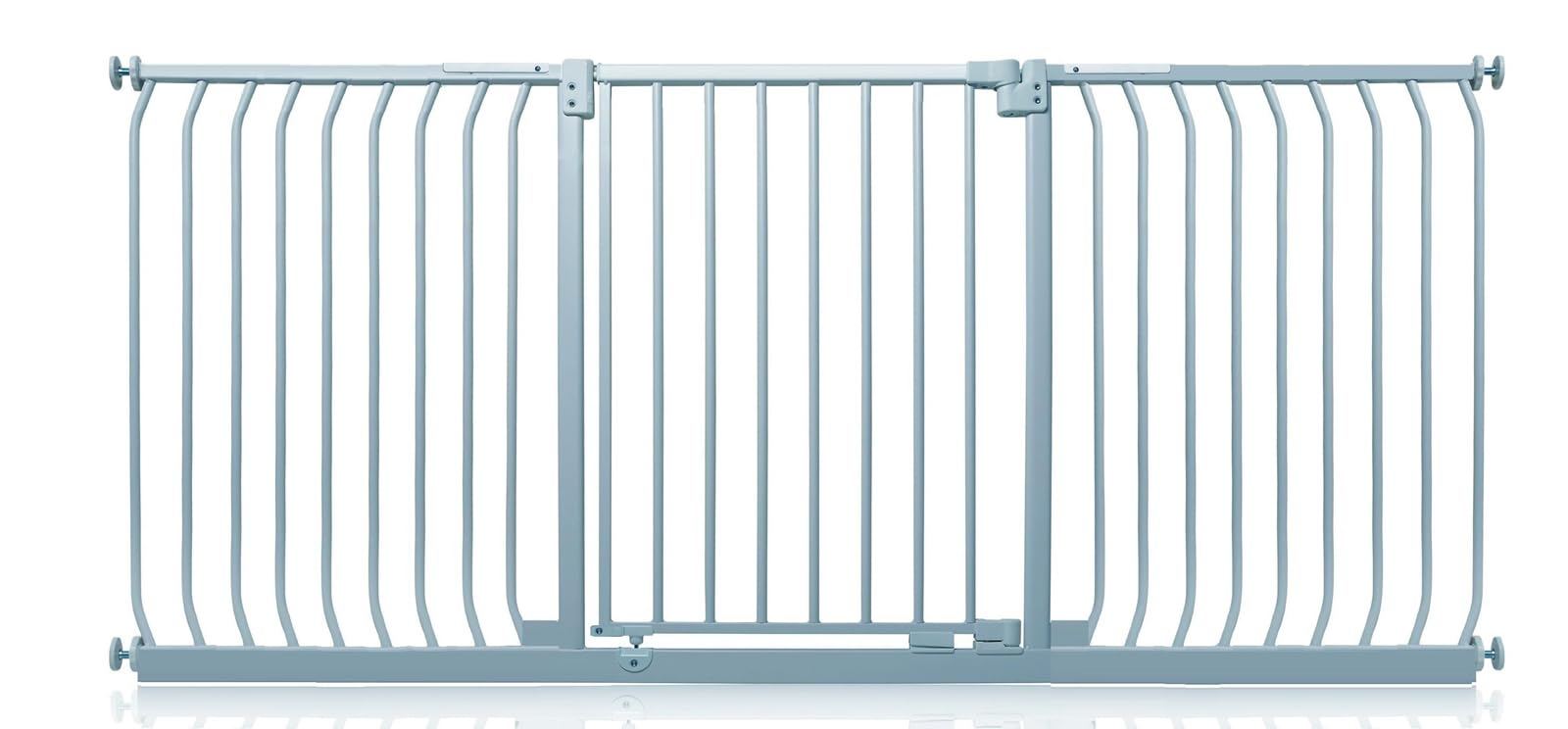 Safetots Elite Pressure Narrow Safety Gate, 65.5cm - 74.5cm, Matt White, Narrow Pressure Fit Stair Gate, Baby Gate for Doors Hallways and Spaces, Safety Barrier, Easy Installation — view 66