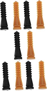 SECFOU 10pcs Poultry Hair Removal Stick Plucking Fingers Small Poultry Picker Small Chicken Plucker Chicken Accessories Rubber Fingers for Plucker Rubber Cowhells Rod for Poultry Rubber