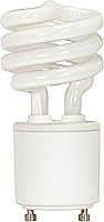 Vista 1 de Satco S8203 - Paquete de 48 bombillas fluorescentes compactas T2 de 13 W, ultra mini espiral de 2700 K, color blanco suave, con base GU24 48