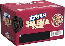 Biscoito Oreo Selena Gomez Pacote - Caixa com 48 unidades de 90g