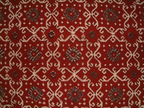 Saffron Marigold Ruby Kilim ~ Festive Elegant Red Table Runner 18X108 #TOP1