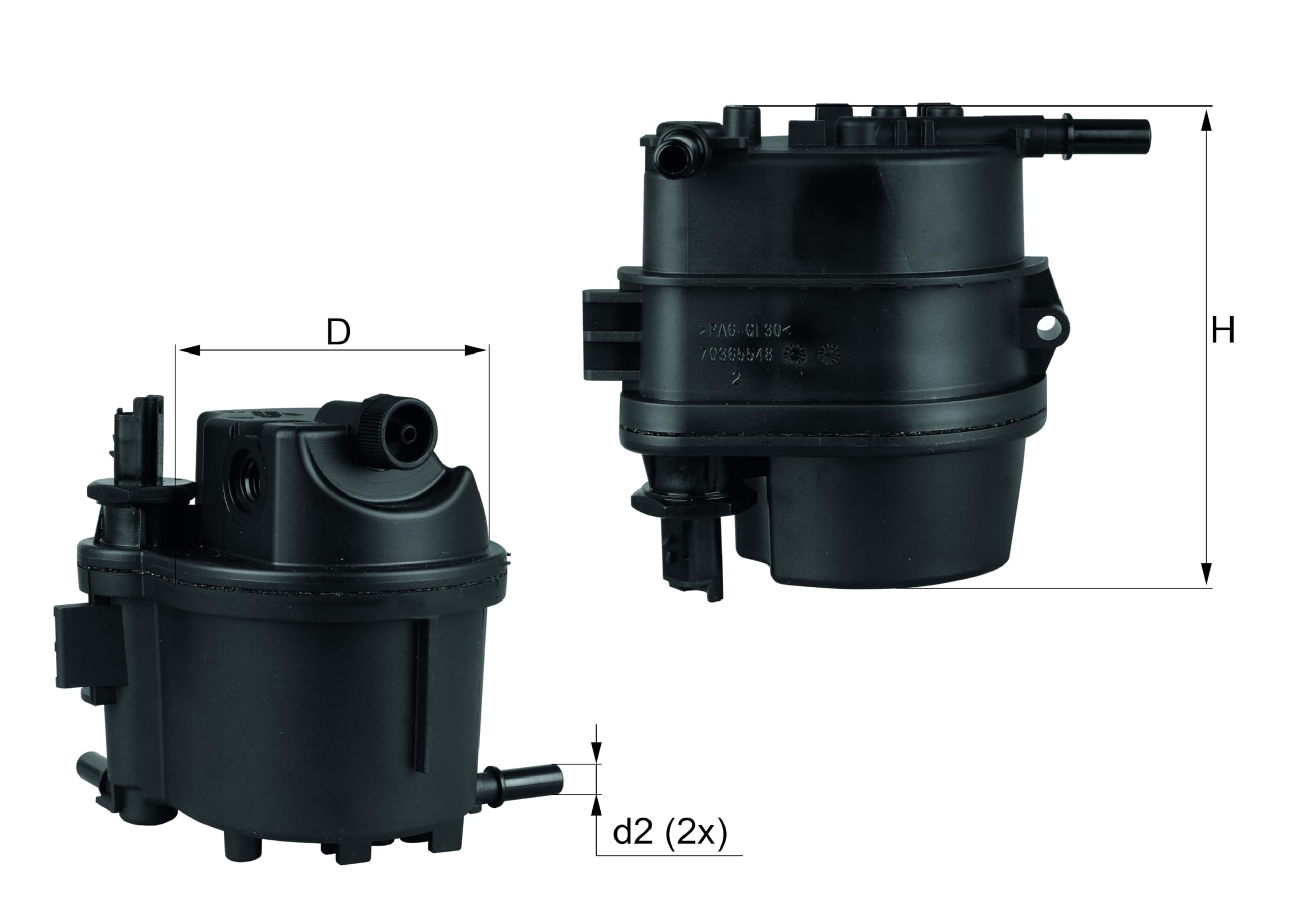 MAHLE Filtre à carburant KL779