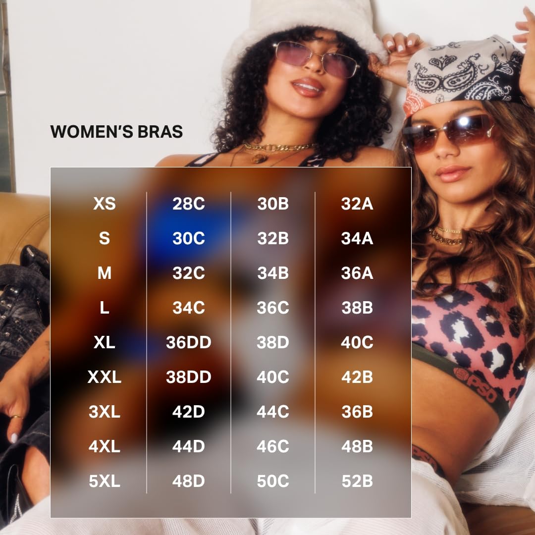 PSD Women's Liquid Death Sports Bra - Racerback Sports Bras for Women with Breathable Microfiber Fabric