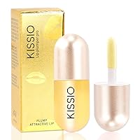 Vista 69 de KISSIO Plumper de labios, brillo de labios de color, potenciador de labios, extractos de plantas, suero labial que rellena los labios, brillo labial